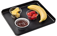 Fruits With Chocolate Fondue Sauce 